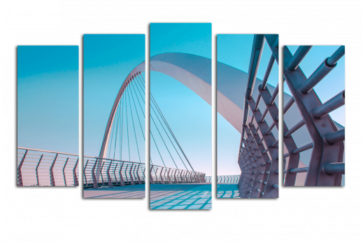 Модульная картина Эстетика моста